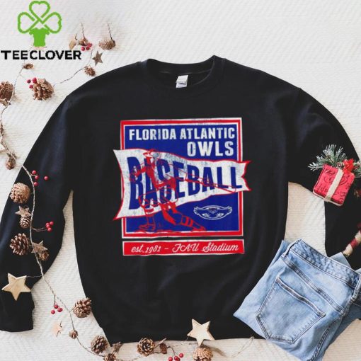 Florida Atlantic Owls Baseball FAU Stadium retro hoodie, sweater, longsleeve, shirt v-neck, t-shirt