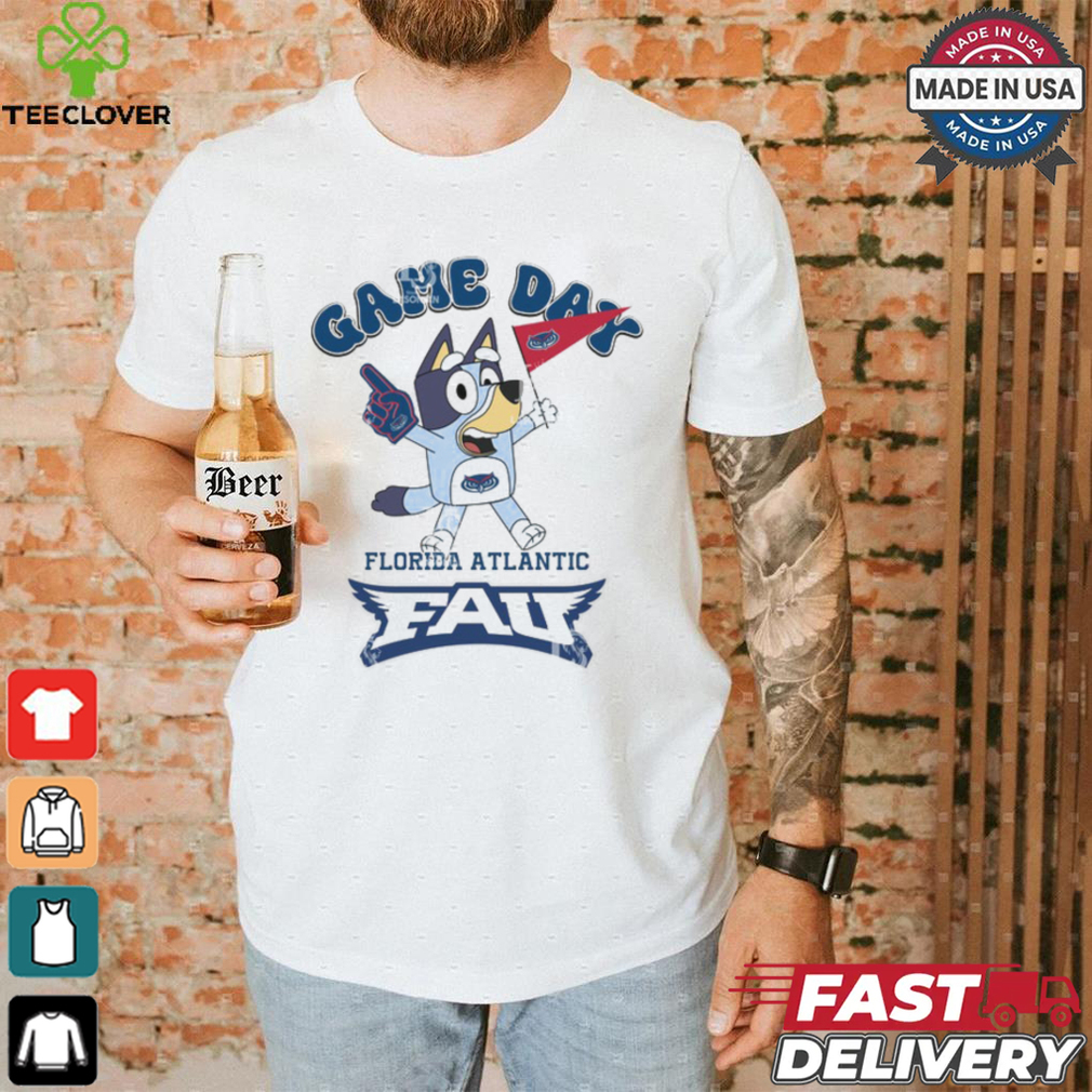 Florida Atlantic Owls Bluey Game Day shirt Florida Atlantic Owls Bluey Game Day shirt