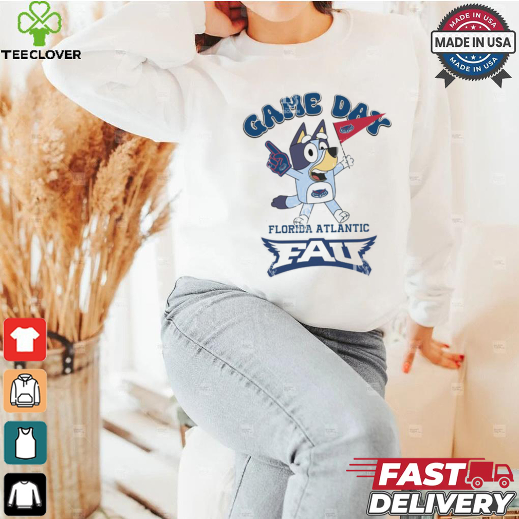 Florida Atlantic Owls Bluey Game Day shirt Florida Atlantic Owls Bluey Game Day shirt