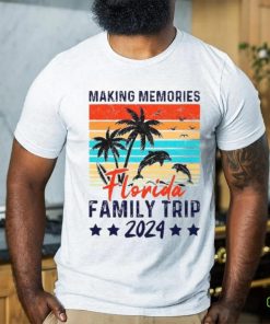 Florida Family Trip 2024 Making Memories Vacation Shirt