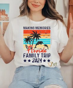 Florida Family Trip 2024 Making Memories Vacation Shirt