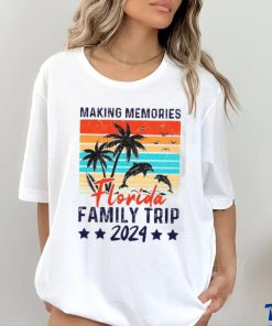 Florida Family Trip 2024 Making Memories Vacation Shirt