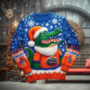 Funny Xmas Trump Ugly Christmas Sweater Grab ’em Trump Hug Reindeer