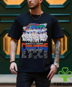 Florida Gators Baseball 2023 Gainesville Regional Champions Signatures Shirt 4e0583 0
