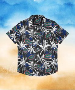 Florida Gators Black Floral Hawaiian Shirt