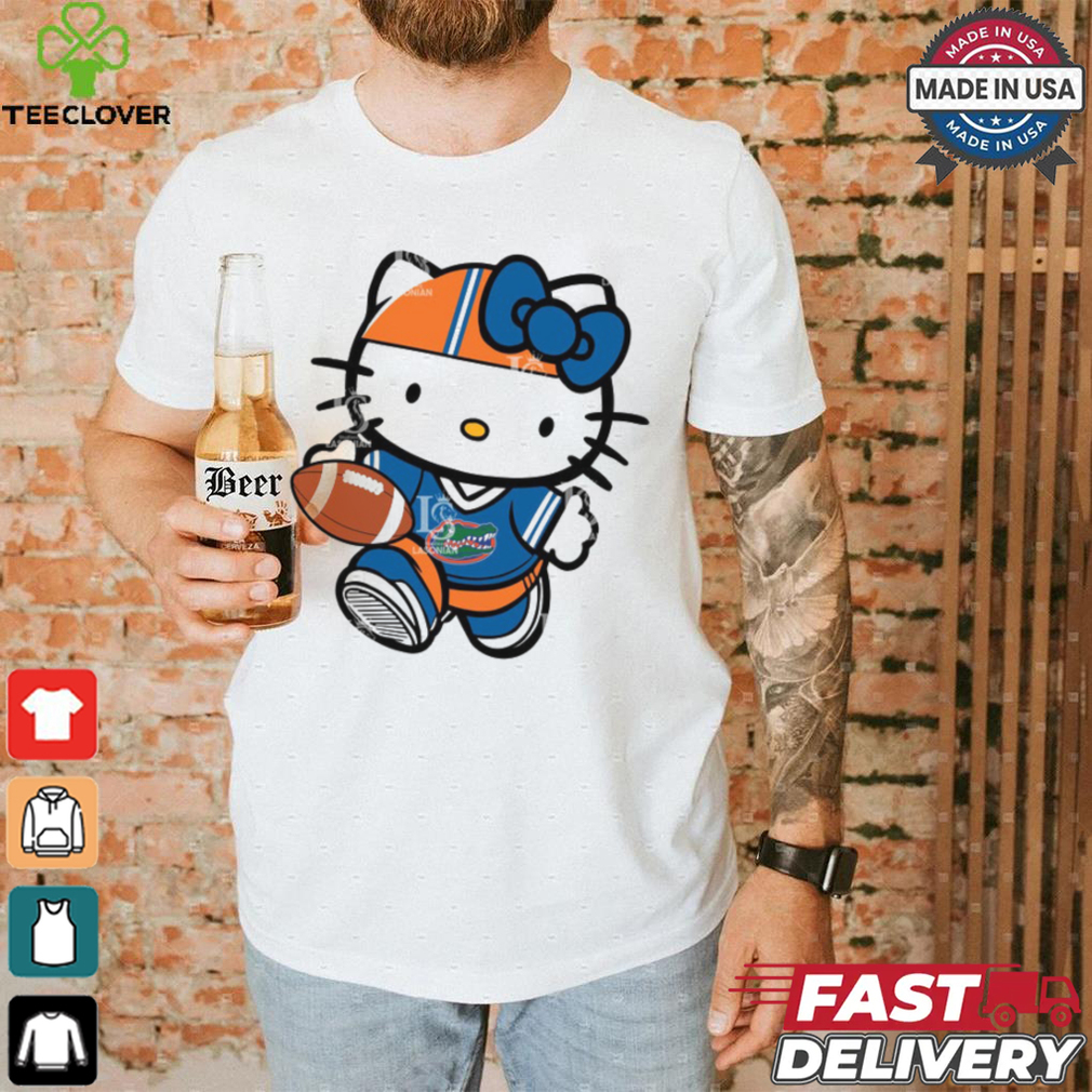 Florida Gators Cute Hello Kitty Football 9 shirt Florida Gators Cute Hello Kitty Football 9 shirt