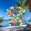 Florida Gators Black Floral Hawaiian Shirt