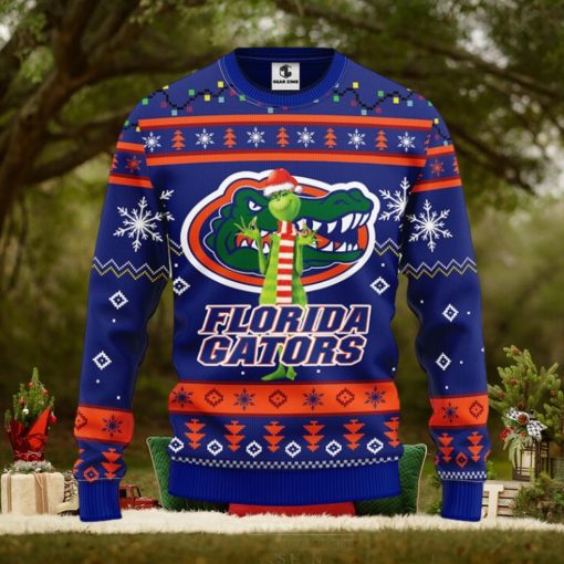 Florida Gators Funny Grinch Christmas Ugly Sweater