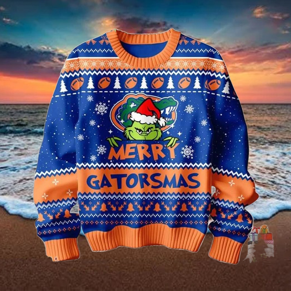 Florida Gators Grinch Christmas Merry Gatorsmas Ugly Sweater Florida Gators Grinch Christmas Merry Gatorsmas Ugly Sweater