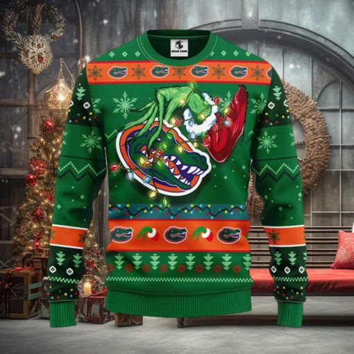Florida Gators Grinch Christmas Ugly Sweater