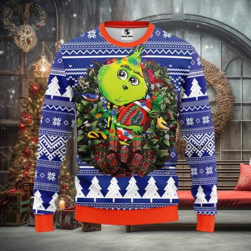Florida Gators Grinch Hug Christmas Ugly Sweater