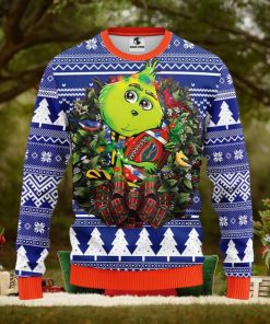 Florida Gators Grinch Hug Christmas Ugly Sweater