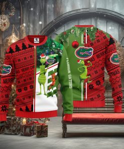 Florida Gators Grinch & Scooby doo Christmas Ugly Sweater 1