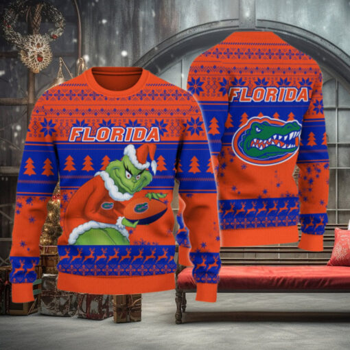 Florida Gators Grinch Ugly Christmas Sweater