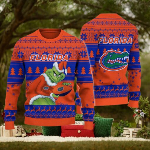Florida Gators Grinch Ugly Christmas Sweater