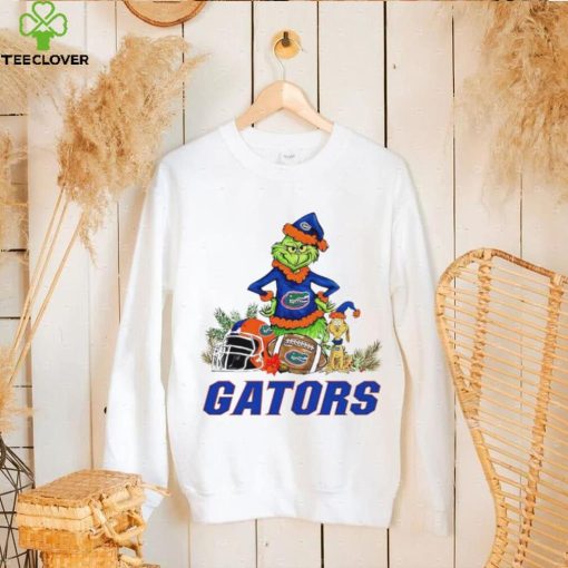 Florida Gators Grinch and Max dog funny Christmas hoodie, sweater, longsleeve, shirt v-neck, t-shirt