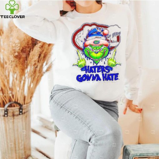 Florida Gators Grinch middle finger haters gonna hate hoodie, sweater, longsleeve, shirt v-neck, t-shirt