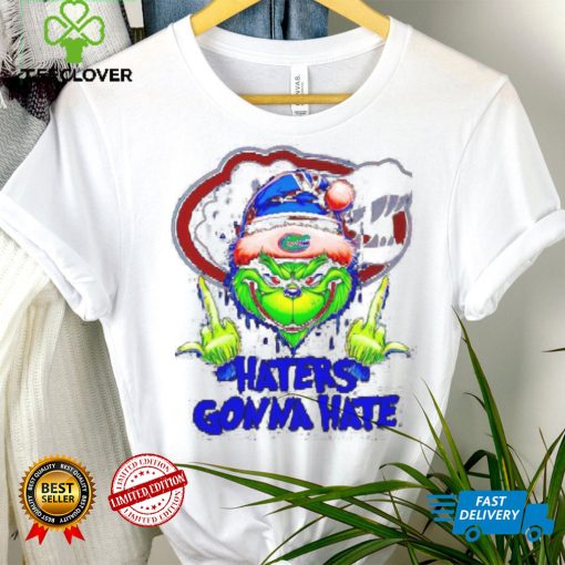 Florida Gators Grinch middle finger haters gonna hate hoodie, sweater, longsleeve, shirt v-neck, t-shirt