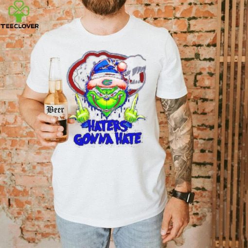 Florida Gators Grinch middle finger haters gonna hate hoodie, sweater, longsleeve, shirt v-neck, t-shirt