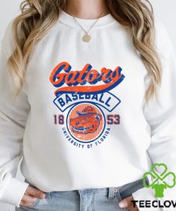 Florida Gators Ivory Baseball Logo T Shirt