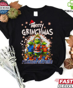 Florida Gators Merry Christmas With Love From The Grinch 2024 Shirt