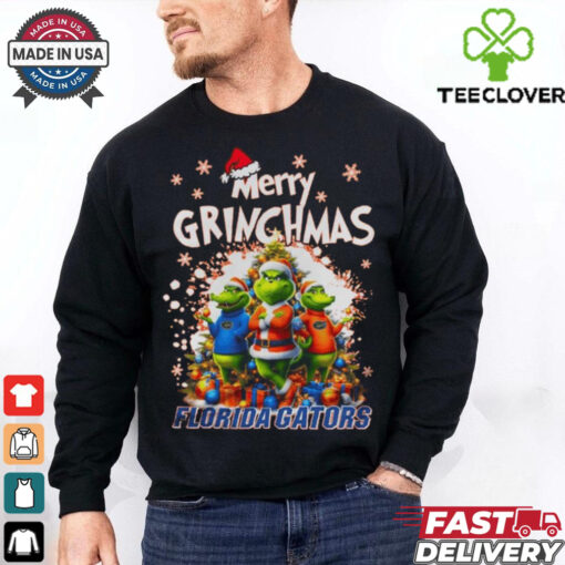 Florida Gators Merry Christmas With Love From The Grinch 2024 Shirt
