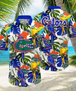 Florida Gators NCAA Floral Full Printing Unisex Hawaiian Shirt