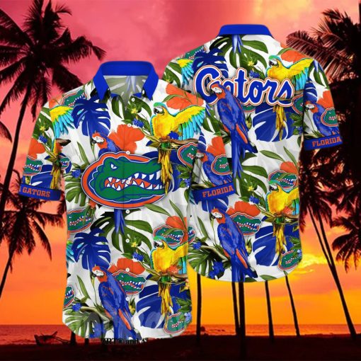 Florida Gators NCAA Floral Full Printing Unisex Hawaiian Shirt