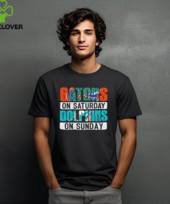 Florida Gators On Saturday Miami Dolphins On Sunday Shirt