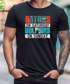 Florida Gators On Saturday Miami Dolphins On Sunday Shirt