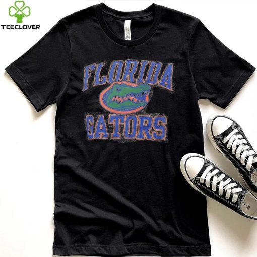 Florida Gators Profile Women’s Plus Size Striped Lace Up T Shirt