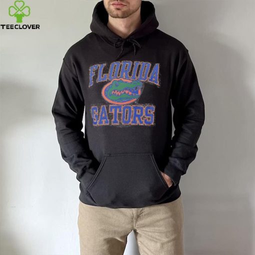 Florida Gators Profile Women’s Plus Size Striped Lace Up T Shirt