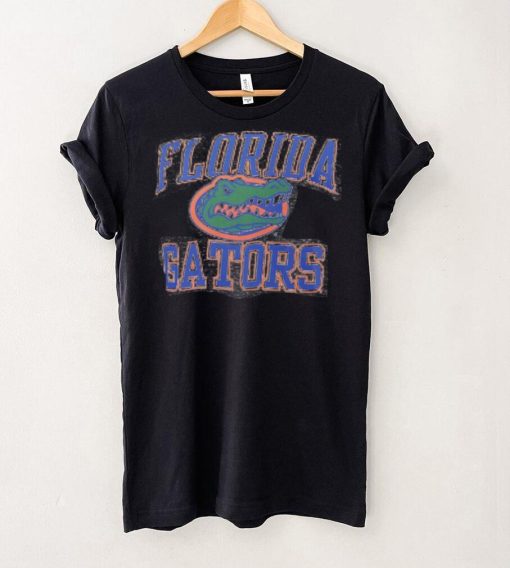 Florida Gators Profile Women’s Plus Size Striped Lace Up T Shirt