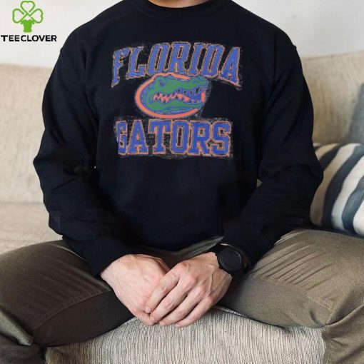 Florida Gators Profile Women’s Plus Size Striped Lace Up T Shirt