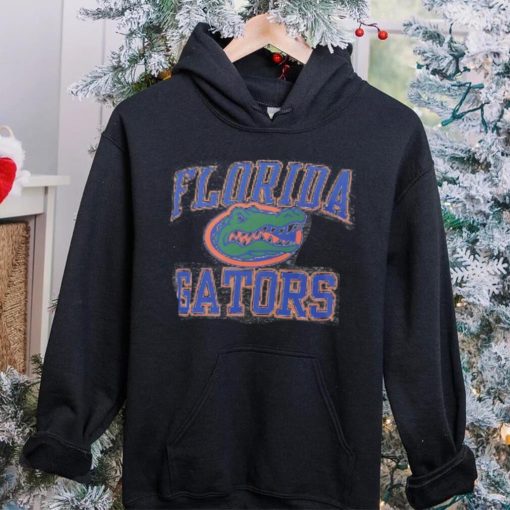 Florida Gators Profile Women’s Plus Size Striped Lace Up T Shirt