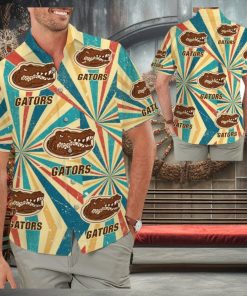 Florida Gators Retro Vintage Style Tropical Hawaiian Shirts
