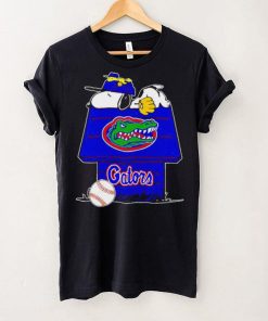Florida Gators Snoopy And Woodstock The Peanuts Baseball shirt