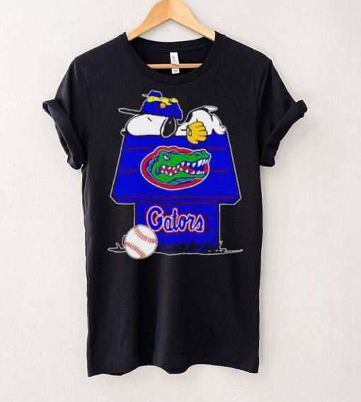 Florida Gators Snoopy And Woodstock The Peanuts Baseball shirt