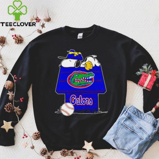 Florida Gators Snoopy And Woodstock The Peanuts Baseball shirt