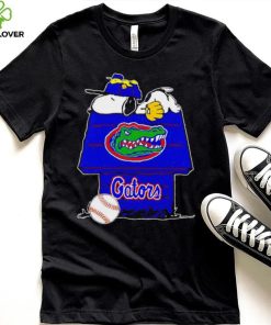 Florida Gators Snoopy And Woodstock The Peanuts Baseball shirt