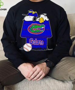 Florida Gators Snoopy And Woodstock The Peanuts Baseball shirt