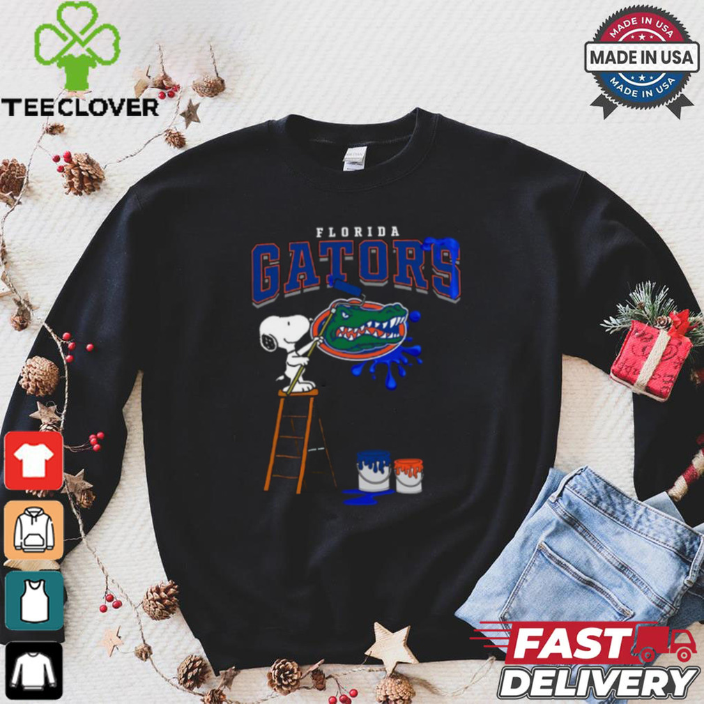 Florida Gators Snoopy Painting Shirt Florida Gators Snoopy Painting Shirt