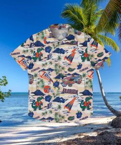 Florida Gators Thematic Stadium Print Hawaiian Shirt