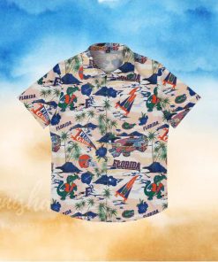 Florida Gators Thematic Stadium Print Hawaiian Shirt