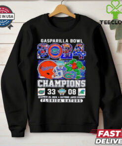 Florida Gators beat Tulane Green win 2024 Gasparilla Bowl Champions shirt for Fan