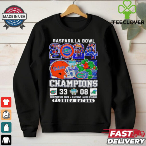 Florida Gators beat Tulane Green win 2024 Gasparilla Bowl Champions shirt for Fan
