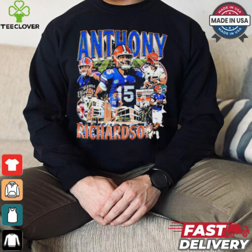 Florida Gators football Anthony Richardson #15 Graphic t hoodie, sweater, longsleeve, shirt v-neck, t-shirt