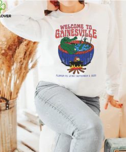 Florida Gators vs Utah Utes welcome to gainesville hoodie, sweater, longsleeve, shirt v-neck, t-shirt