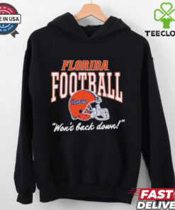 Florida Gators won’t back down helmet shirt