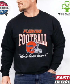 Florida Gators won’t back down helmet shirt